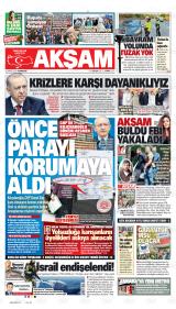 AKŞAM 24.05.2026 manşet