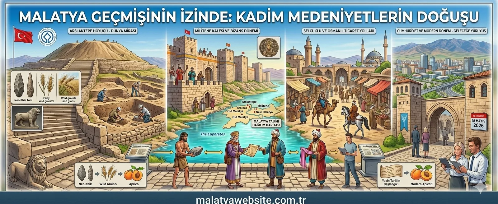 Malatya tarihi ve geçmişi hakkında bilgi sahibi olmak isteyenler ?