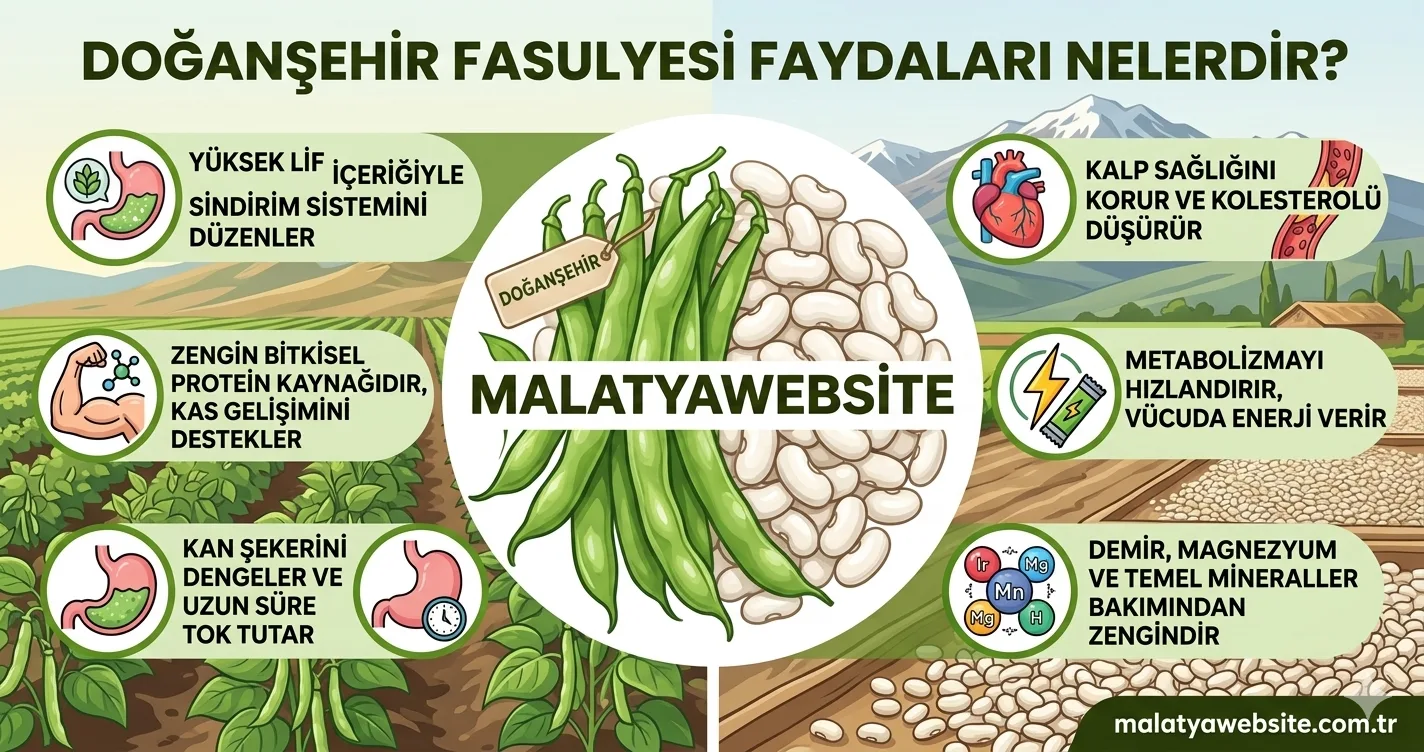 Malatya’nın Beyaz Altını: Doğanşehir Fasulyesinin Özellikleri ve Faydaları