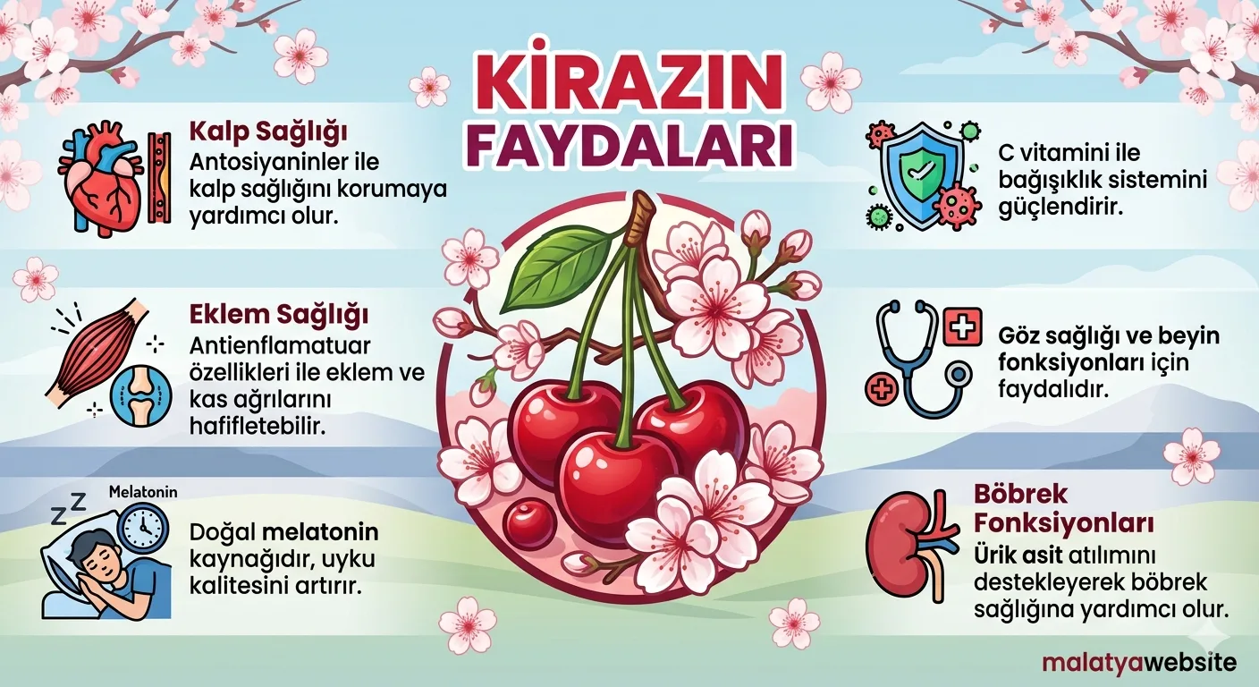 Malatya’nın Kırmızı Elması: Gündüzbey Kirazının Özellikleri ve Sağlığa Faydaları