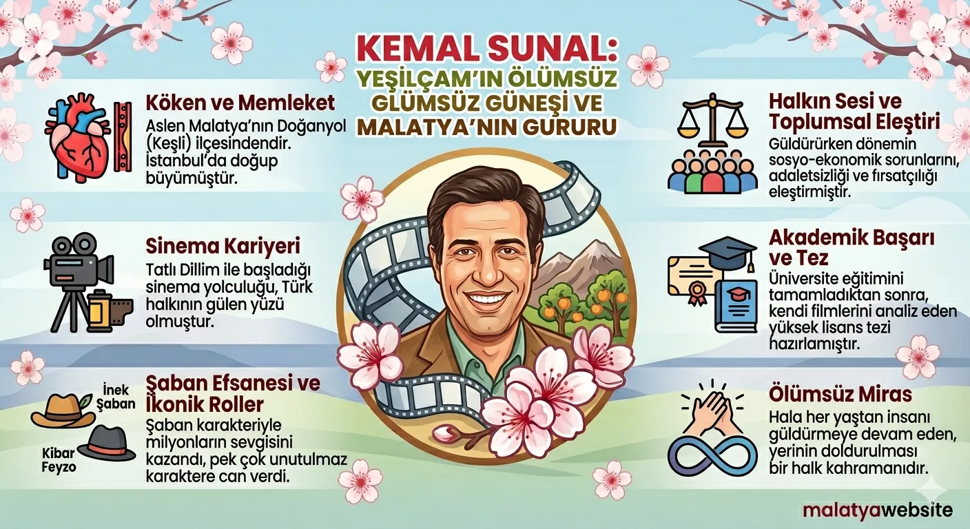 Yeşilçam’ın Ölümsüz Güneşi: Kemal Sunal Kimdir, Nerelidir?