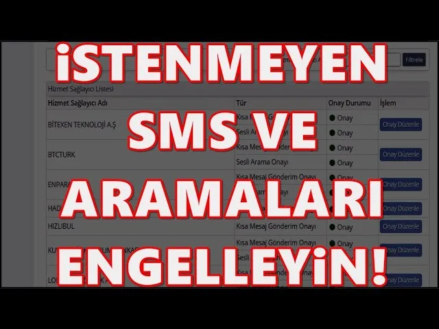SMS Sonundaki B Kodları Ne Anlama Gelir? İstenmeyen Mesajları Engelleme Yolları (B001, B002, B003)