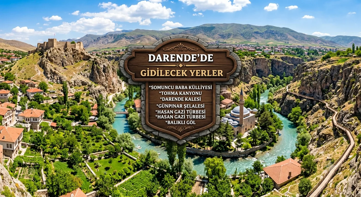 İnanç, Tarih ve Doğanın Buluşma Noktası: Darende’de Gezilecek Yerler ve Detaylı Seyahat Rehberi