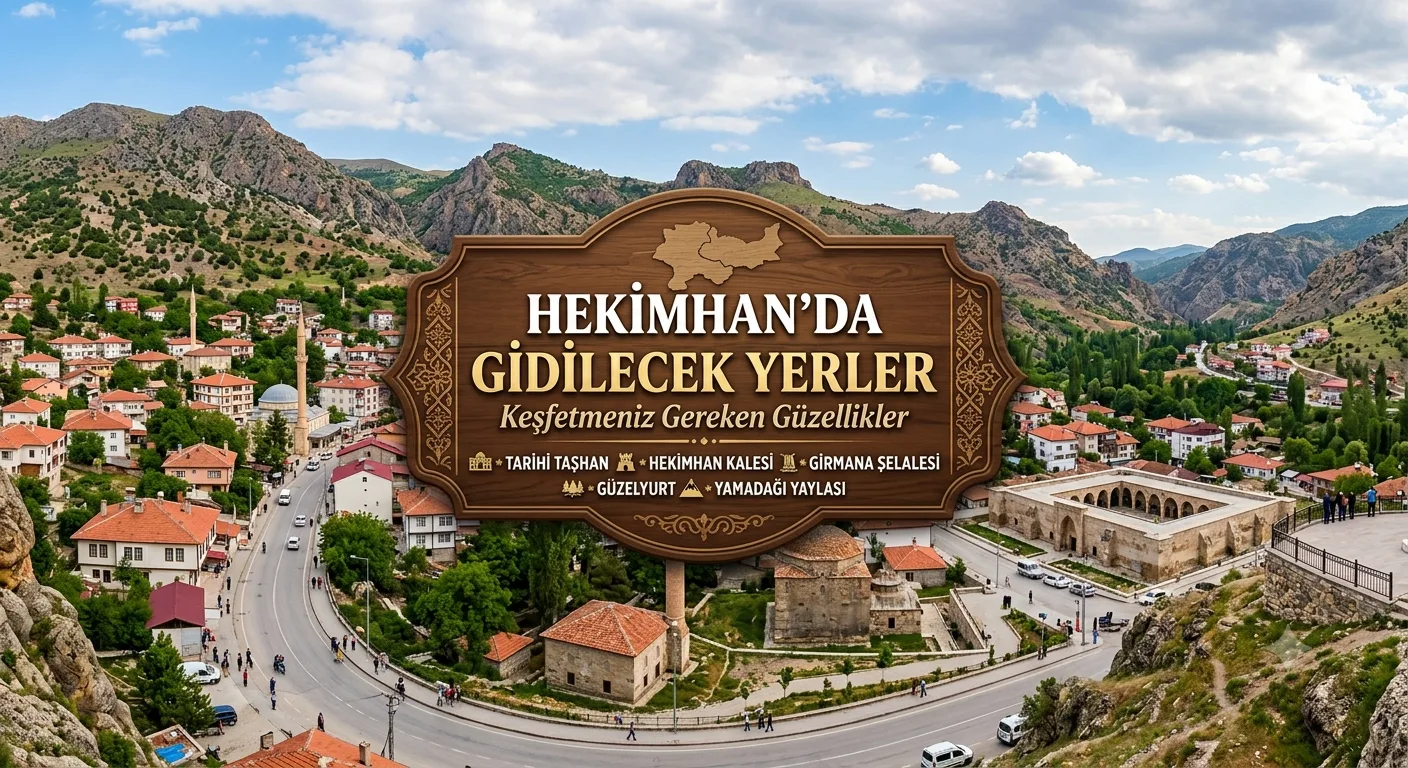 Madenin, Tarihin ve Cevizin Anayurdu: Hekimhan’da Gezilecek Yerler ve Detaylı Seyahat Rehberi