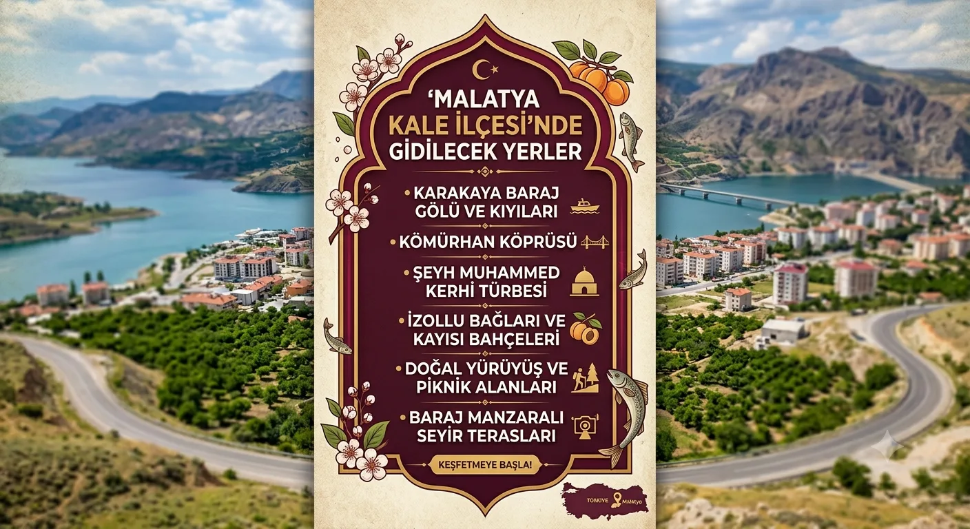 Malatya’nın Sahil Kasabası: Kale’de Gezilecek Yerler ve Detaylı Seyahat Rehberi